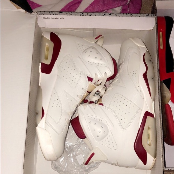 Jordan 6 Maroons - Picture 1 of 1